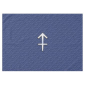 Nappe Sagittarius Zodiac Sign on Navy Camouflage numériq (Devant (Horizontal))