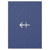 Nappe Sagittarius Zodiac Sign on Navy Camouflage numériq (Devant)
