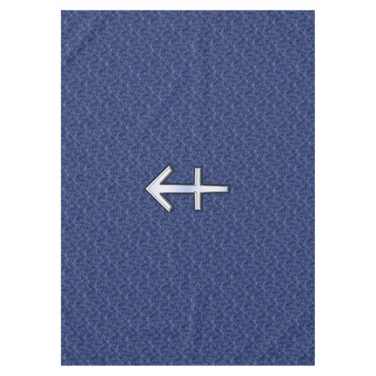 Nappe Sagittarius Zodiac Sign on Navy Camouflage numériq (Devant)