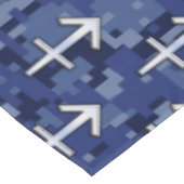 Nappe Sagittarius Zodiac Sign on Navy Camouflage numériq (Angle)