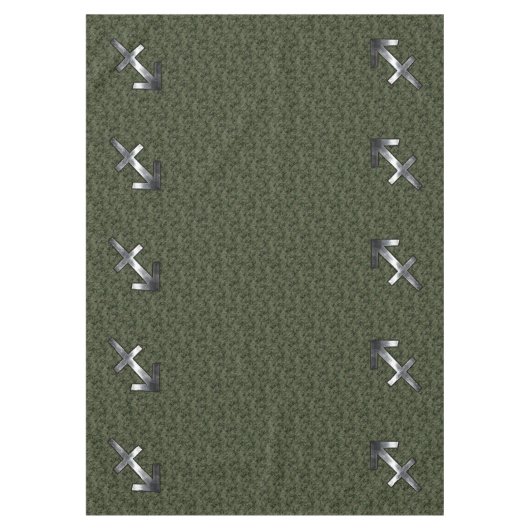 Nappe Sagittarius Zodiac Sign on Woodland Camouflage (Devant)