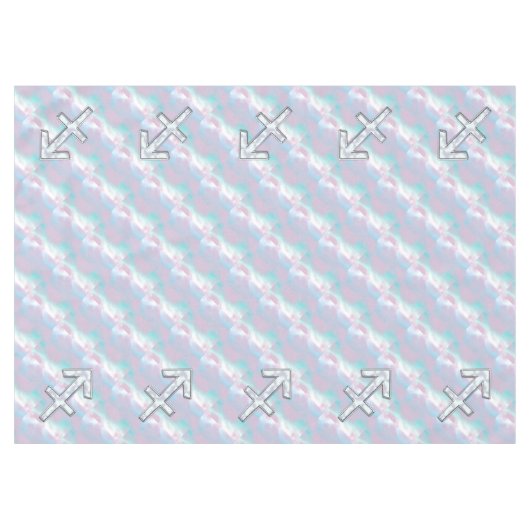 Nappe Sagittarius Zodiac signe sur Mère de style perle (Devant (Horizontal))