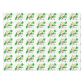 Nappe Saint Patrick's Clover Wine Celebration (Devant (Horizontal))
