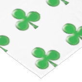 Nappe Saint Patrick's Day Irlandais Green Clover Shamroc (Angle)