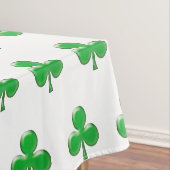 Nappe Saint Patrick's Day Irlandais Green Clover Shamroc (In Situ)