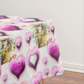 Nappe Saint Valentin Chat Vintage (In Situ)