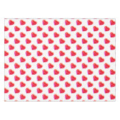 Nappe Saint Valentin Coeur d'amour rouge (Devant (Horizontal))