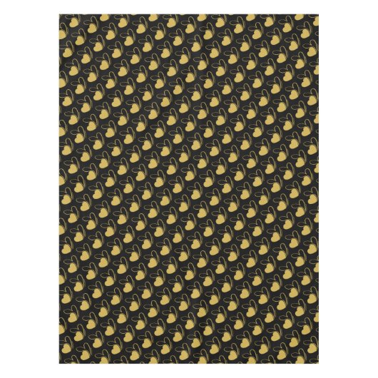 Nappe Saint-Valentin Coeurs Tordus (Devant)