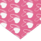 Nappe Saint-Valentin Coeurs Tordus (Angle)