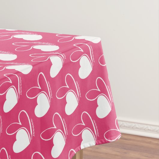 Nappe Saint-Valentin Coeurs Tordus (In Situ)
