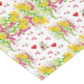 Nappe Saint Valentin Ours en peluche (Angle)