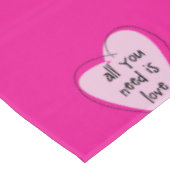 Nappe Saint-Valentin Tout ce dont vous avez besoin (Angle)