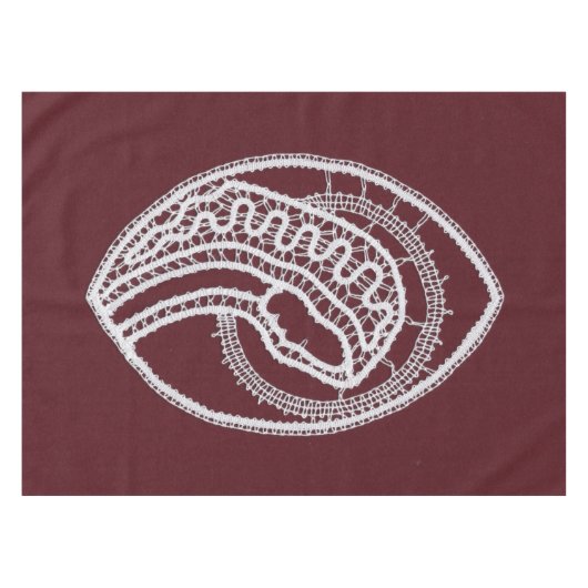 Nappe Sainte Vierge Marie, dentelle (Devant (Horizontal))