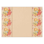 Nappe Saison automnale du Citrouille amusant et des pomm (Devant (Horizontal))