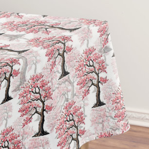 Nappe Sakura Rose Cherry Fleur Arbre Design
