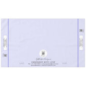 Nappe Salon Artisanal Lavande 60 x 104 Code QR (Devant (Horizontal))
