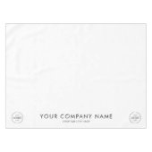 Nappe Salon commercial promotionnel de l'entreprise sur (Devant (Horizontal))