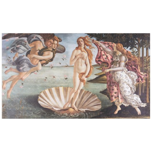 Nappe Sandro Botticelli - Naissance de Vénus (Devant (Horizontal))