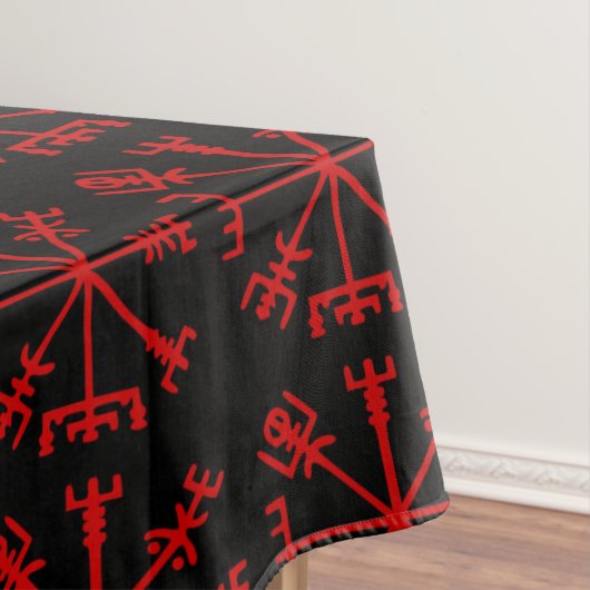 Nappe Sang Rouge Vegvísir (Viking Compass) (In Situ)