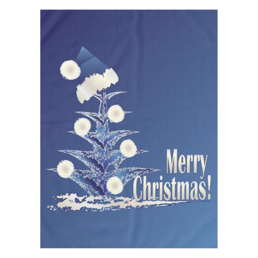 Nappe Sapin de Noël du Père Noël (Devant)