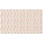 Nappe Sapin de Noël Rose Vintage  (Devant (Horizontal))