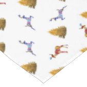 Nappe Sapins de Noël des rennes  (Angle)