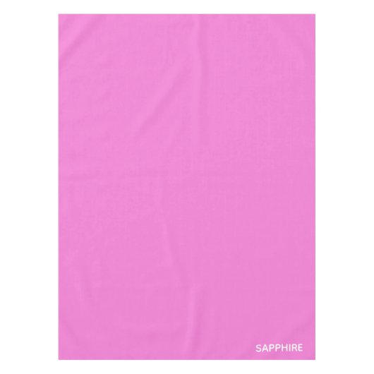 Nappe Sapphire pink colour (Devant)