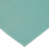 Nappe Sarcelle, Brun clair et Orange dans un motif de st (Angle)