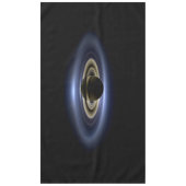 Nappe Saturne Éclipse le Soleil de Cassini Orbiter (Devant)