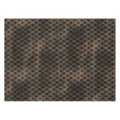 Nappe Scales Dragon Parties scintillant Noir & Or Chimme (Devant (Horizontal))