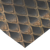 Nappe Scales Dragon Parties scintillant Noir & Or Chimme (Angle)