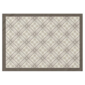 Nappe Scandi Inspiré Conception géométrique subtil (Devant (Horizontal))