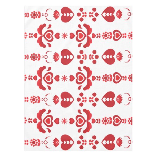 Nappe scandinave de motif de Noël (Devant)