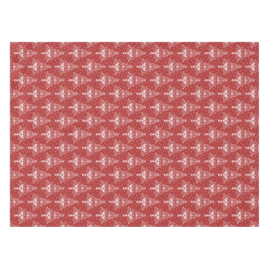 Nappe Scandinave nordique Arbre de Noël Magie (Devant (Horizontal))