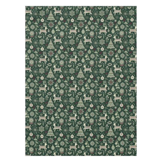 Nappe Scandinavian Christmas Time (Devant)