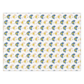 Nappe Scandinavie Jaune & Bleu Drôle Chicks Pâques (Devant (Horizontal))