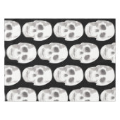 Nappe Scary Scull Black & White Pattern (Devant (Horizontal))