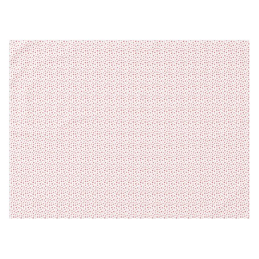 Nappe Scattered Red Hearts Tablecloth (Devant (Horizontal))