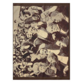 Nappe Scène de foule des années 1920 (Devant)