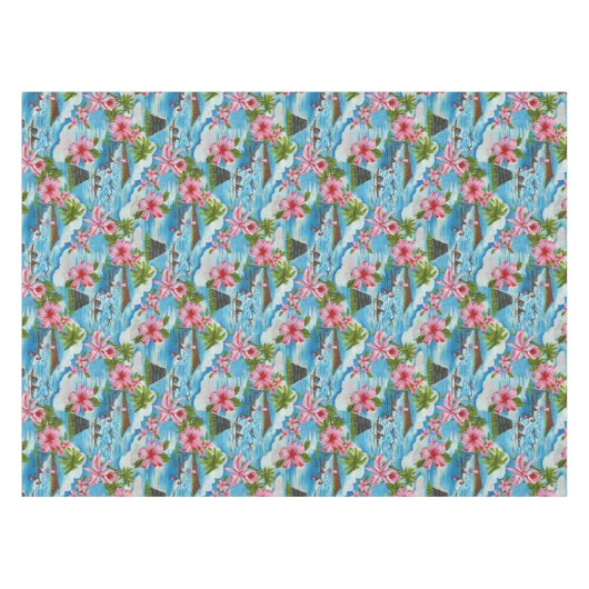 Nappe Scènes hawaïennes (Devant (Horizontal))