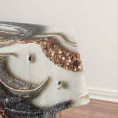 Nappe Schéma floral brillant avec pierre de gemme (In Situ)