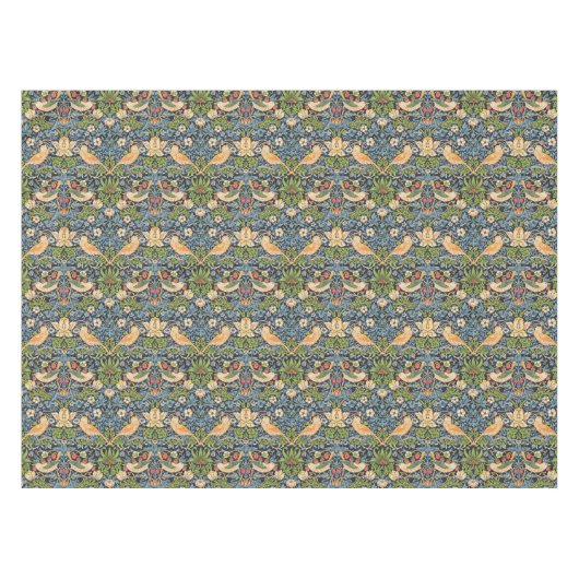 Nappe Schéma floral William Morris Strawberry Thief (Devant (Horizontal))