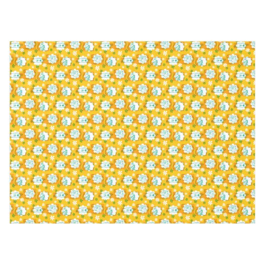 Nappe Scooby-Doo | Character Floral Pattern (Devant (Horizontal))