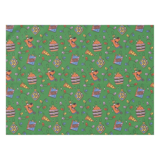 Nappe Scooby-Doo Holiday Snack Lights Pattern (Devant (Horizontal))