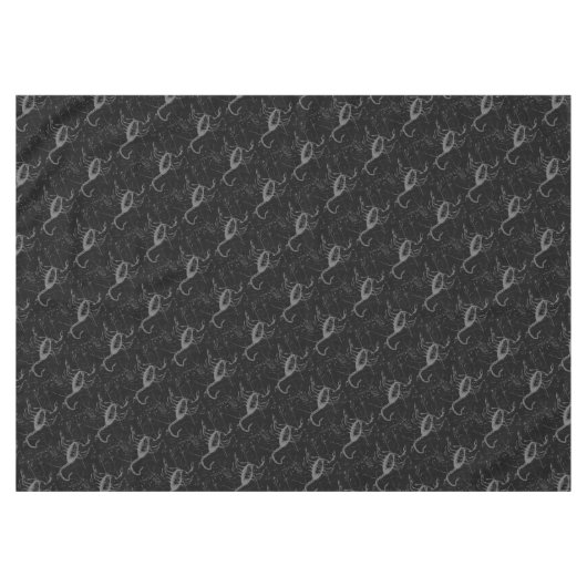 Nappe Scorpio Constellation Hevelius 1690 sur Black (Devant (Horizontal))
