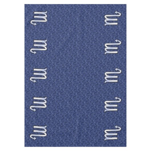 Nappe Scorpio Zodiac Sign on Navy Blue Camo (Devant)