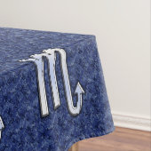 Nappe Scorpio Zodiac Sign on Navy Blue Camo (In Situ)