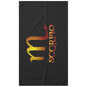 Nappe Scorpion Étoile Or (Devant)