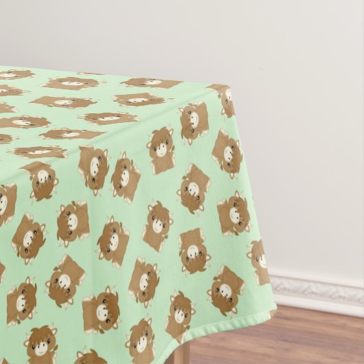 Nappe Scottish Highland Coo Cow fête d'anniversaire (In Situ)