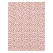 Nappe Scottish Highland Cow fête d'anniversaire rose (Devant)